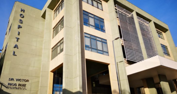 Frontis del Hospital de Los Ángeles por presuntas irregularidades