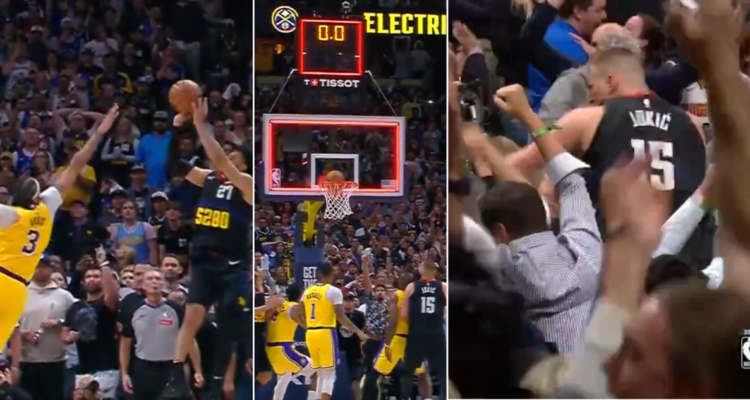 Jammal Murray enloquece al público con épico punto.