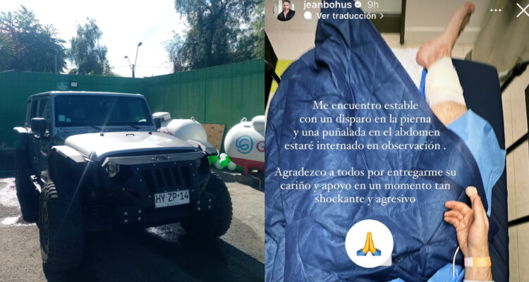 En Conchalí hallan jeep robado al estilista Jean Bohus: delincuentes le dispararon y apuñalaron