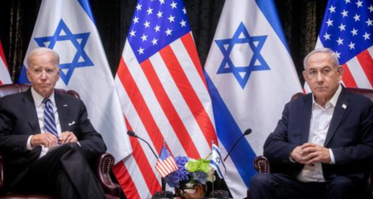 Joe Biden y Benjamin Netanyahu