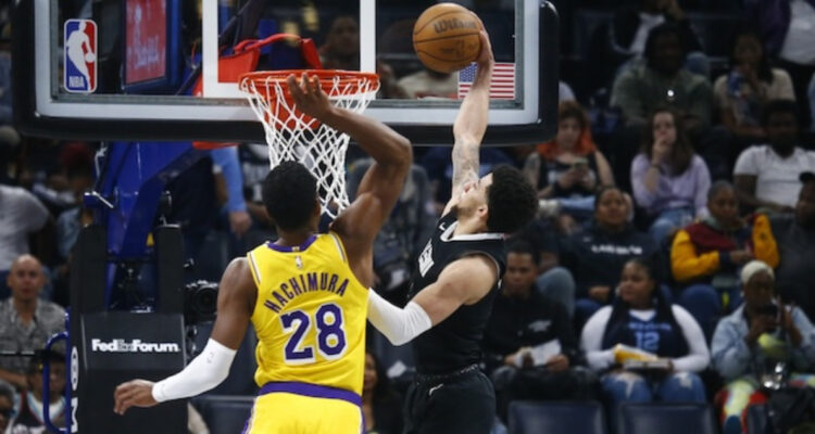 Lakers Grizzlies error reloj