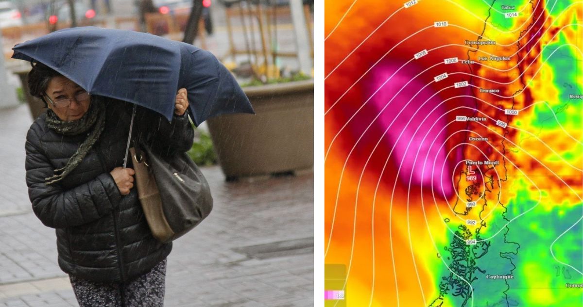 ¿Cuándo volverán las lluvias en Chile? Dónde y cuánto lloverá por el sistema frontal y río atmosférico categoría 4 con vientos de hasta 120 km/h.