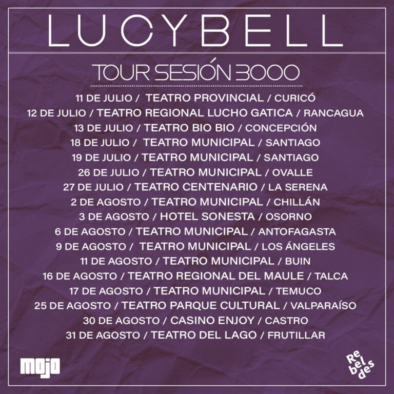tour 2024 lucybell