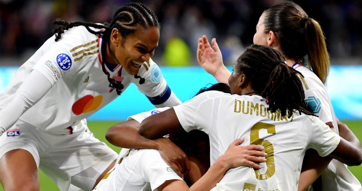Lyon superó al PSG en la Champions League femenina