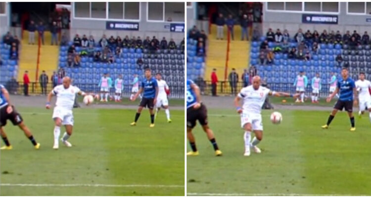 Marcelo Díaz mano La U