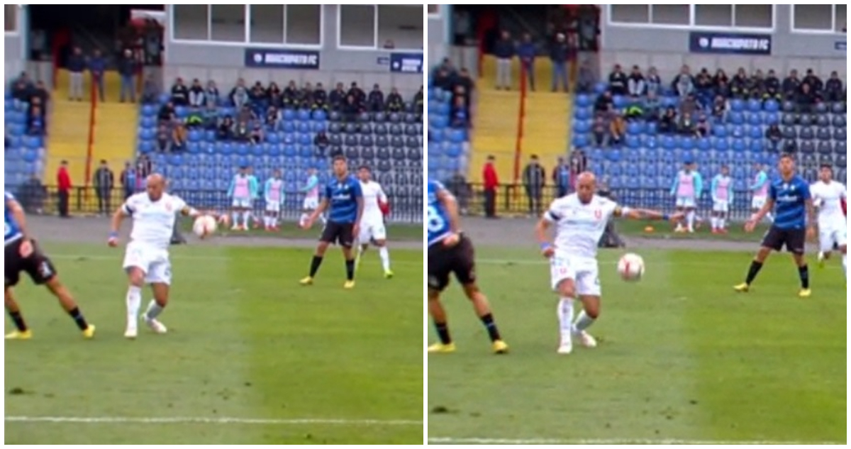 Marcelo Díaz mano La U