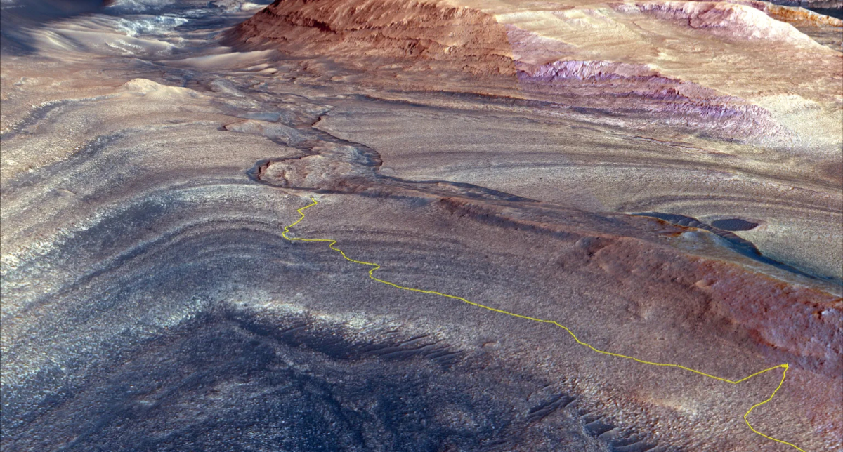 El rover Curisioty de la NASA encontró más evidencia de la antigua existencia agua en Marte