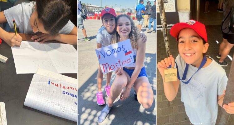 Martina Weil regaló medalla de campeona nacional a pequeña fanática