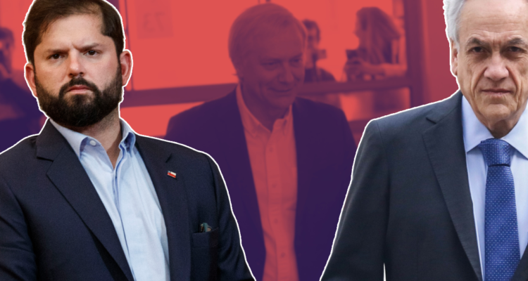 Gabriel Boric y sebastian piñera