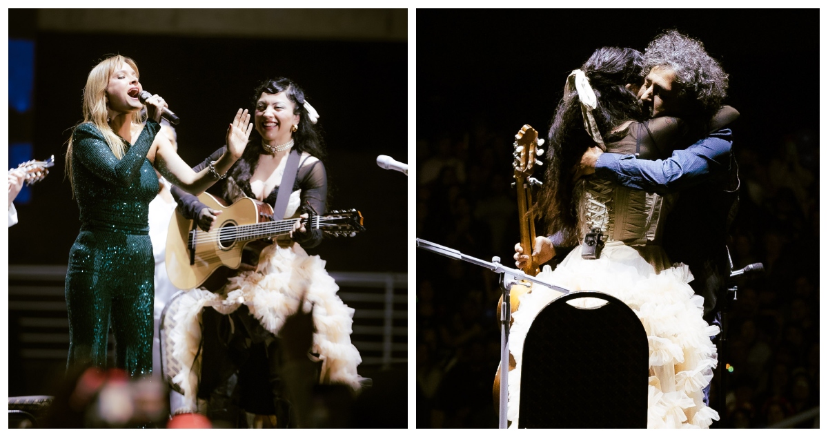 La desbordante noche de Mon Laferte en Chile: desfiló con su madre, lloró, e hizo del Arena un coro