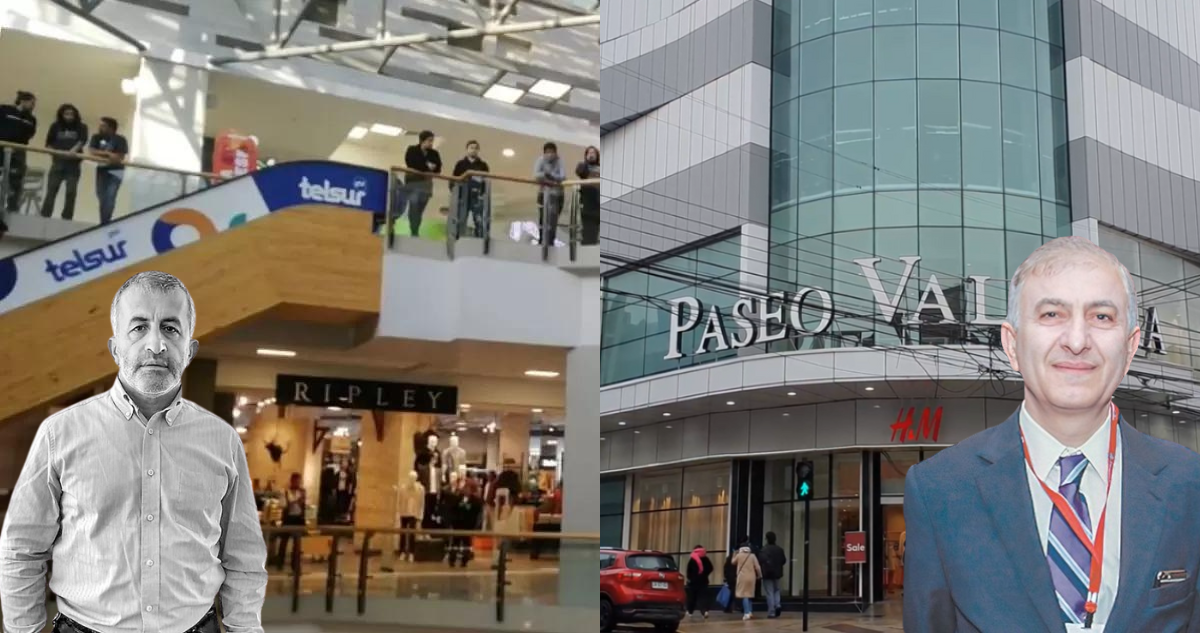 Jean Jano y Jack Mosa con sus respectivos mall en Valdivia
