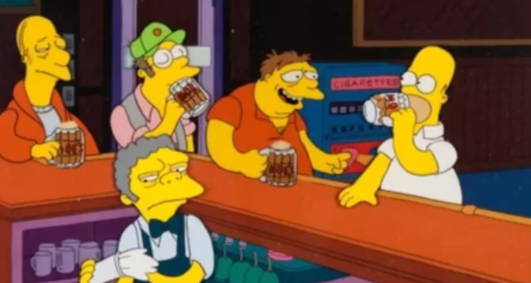 Muerte de personaje Larry Dalrymple en Los Simpson