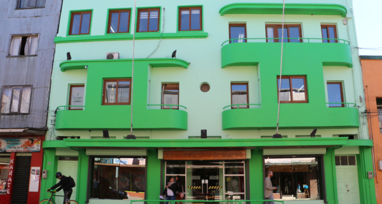 Frontis de Municipalidad de Castro