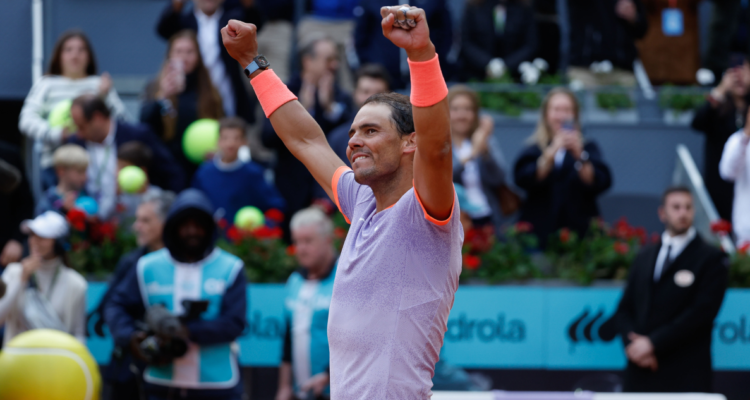 Más de 3 horas de esfuerzo: Nadal superó ‘batalla’ ante Cachín y se metió en octavos de Madrid