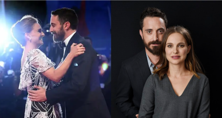 Natalie Portman junto a Pablo Larraín en referencia a supuesta relación