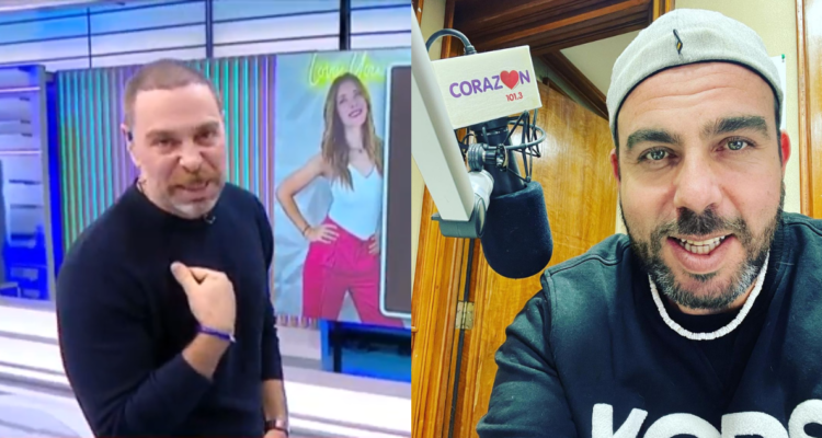 José Antonio Neme en Mucho Gusto (izquierda) y Francisco Kaminski (derecha)