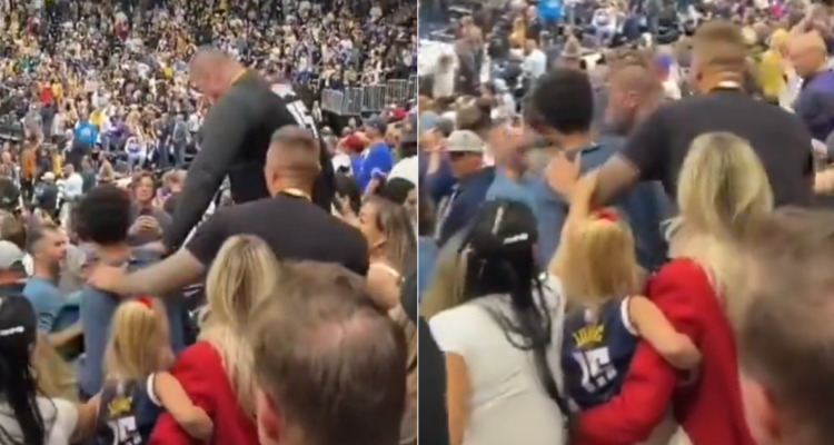 El hermano de Nicola Jokic golpeó a hincha en duelo ante los Lakers.