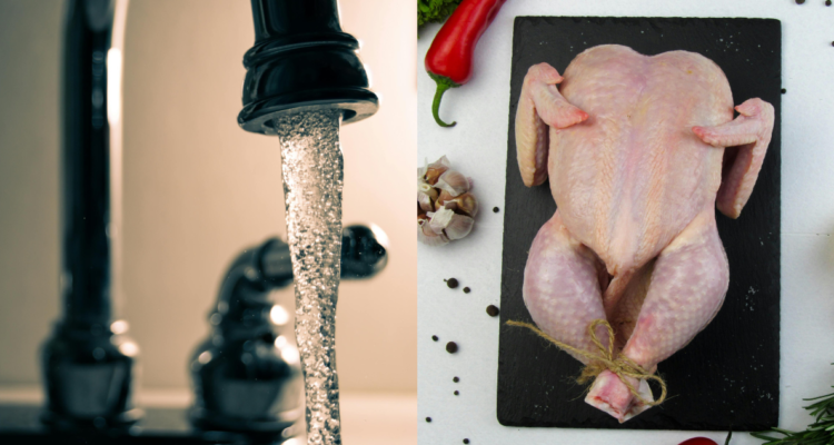 No lo hagas en casa: la peligrosa razón por la que nunca deberías lavar el pollo antes de cocinarlo