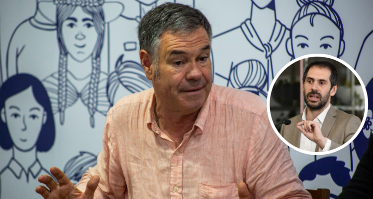 Manuel José Ossandón y Ministros Nicolás Grau en referencia a altercado en TV