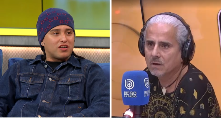Pablo Chill E (izquierda) y Pablo Herrera (derecha) en referencia a dichos contra haitianos