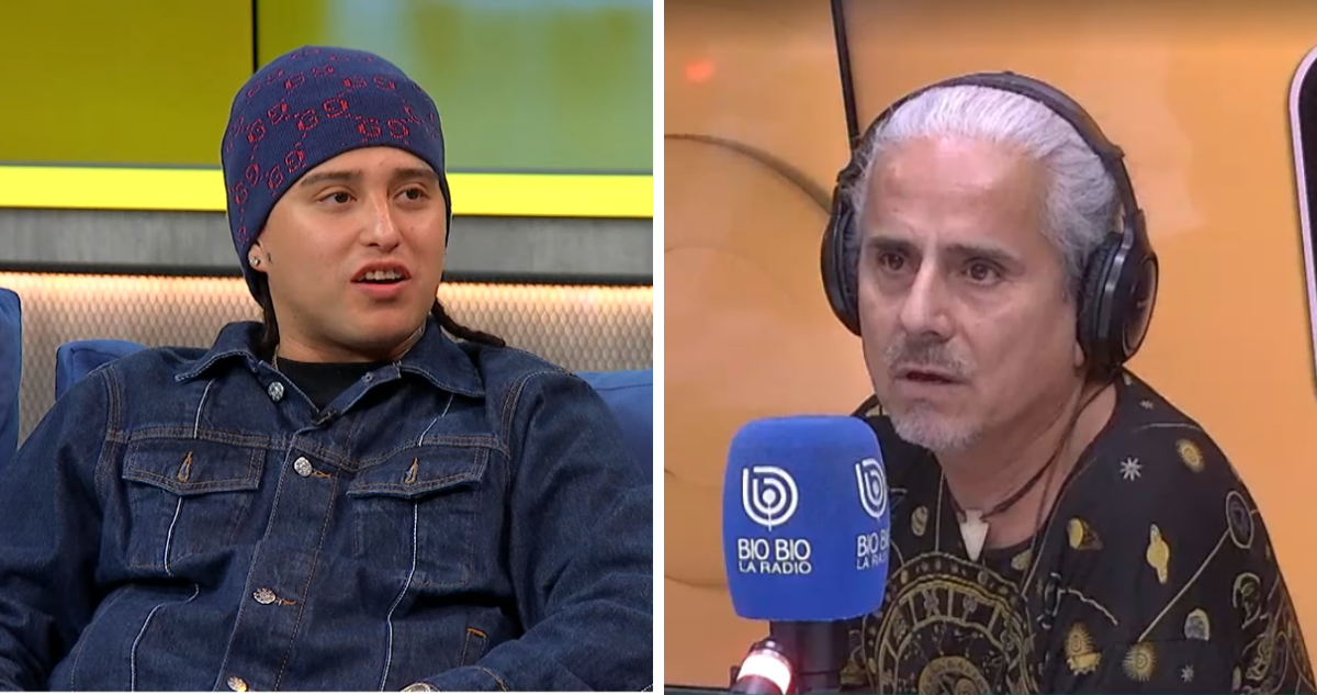Pablo Chill E (izquierda) y Pablo Herrera (derecha) en referencia a dichos contra haitianos