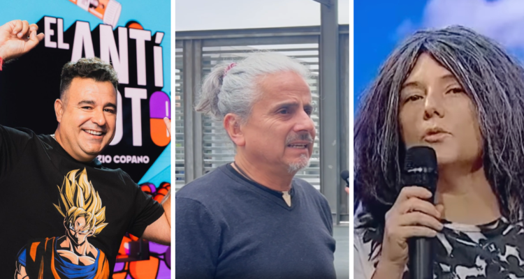 Kurt Carrera (izquierda), Pablo Herrera (centro) y María José Quiroz (derecha)