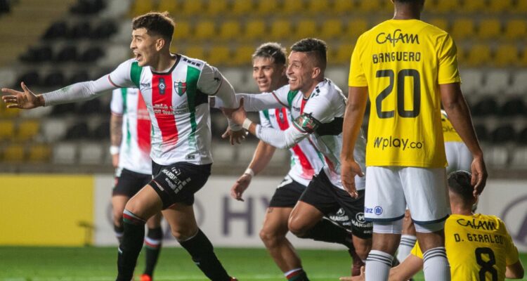 Palestino derrotó a Millonarios por Copa Libertadores.