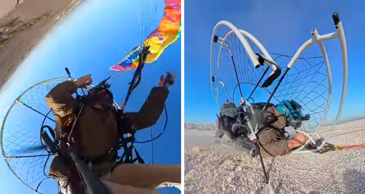 El youtuber Anthony Vella, cayó desde un parapente a más 25 metros de altura y sobrevivió, sin embargo, quedó con varias fracturas en su cuerpo.