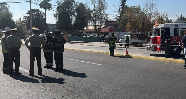 Emergencia por fuga de gas en Plaza Egaña obliga a evacuaciones y corte de tránsito