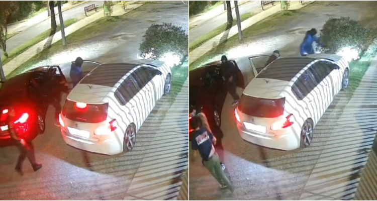 Hombre sufre portonazo en Ñuñoa: delincuentes lo amenazaron con arma de fuego
