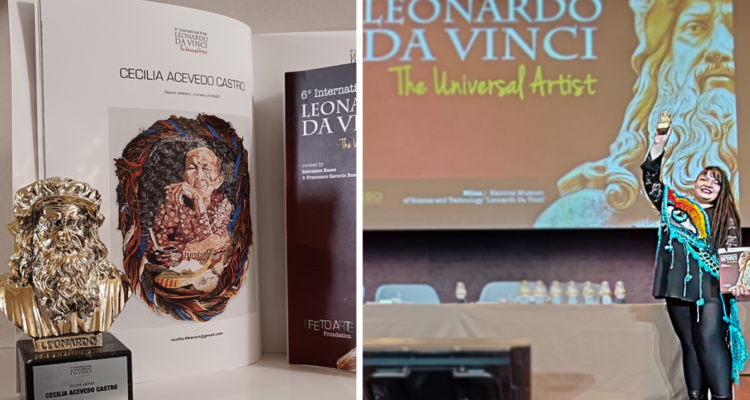 premio leonardo da vinci y cecilia acevedo