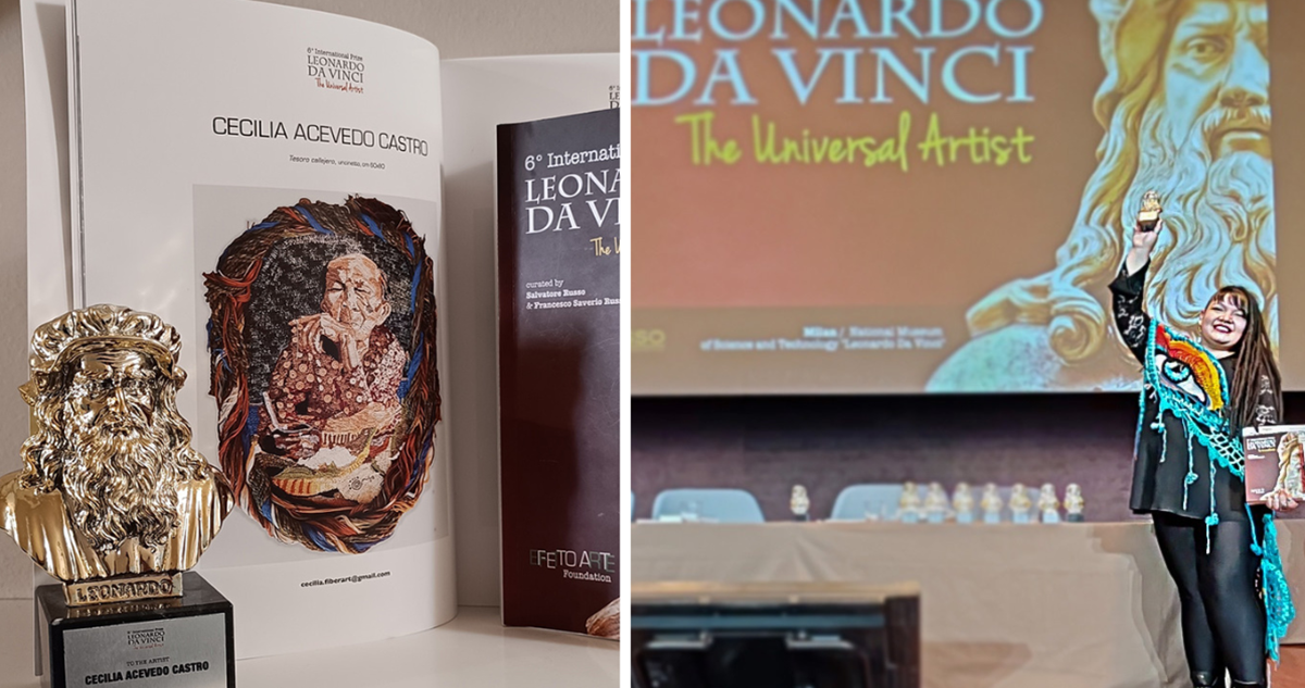 premio leonardo da vinci y cecilia acevedo