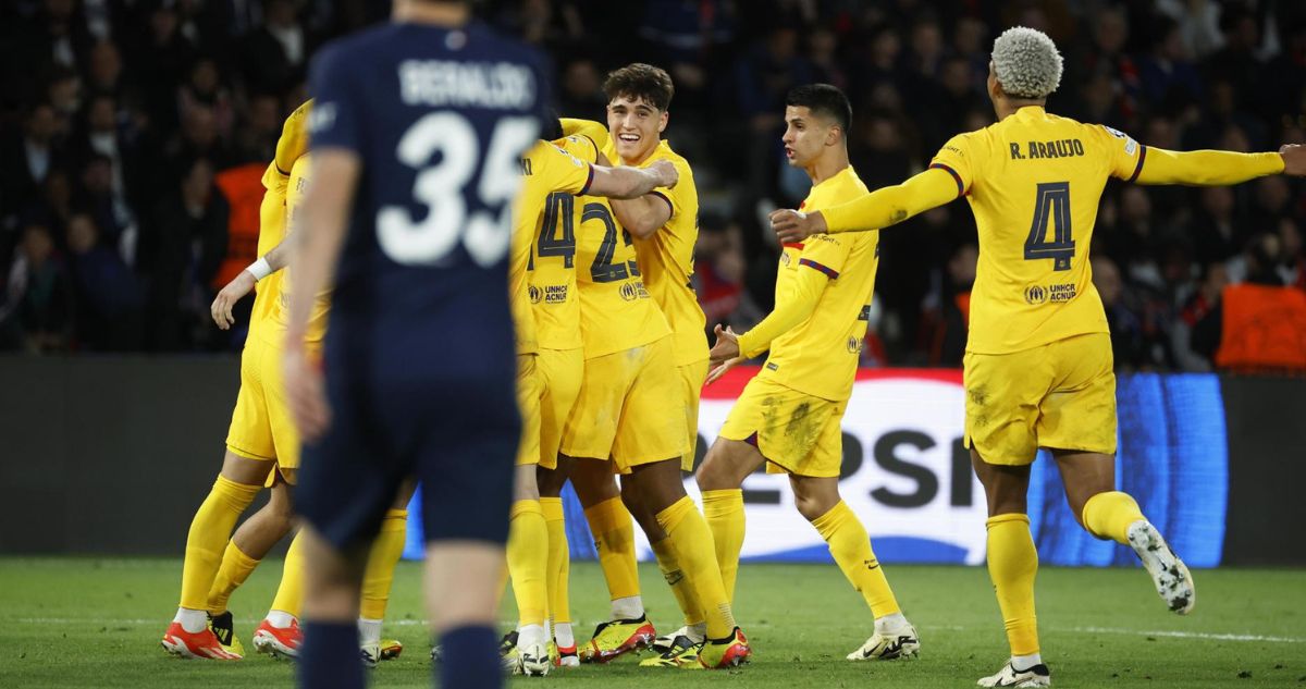 Barcelona sorprendió al PSG en París por la Champions League