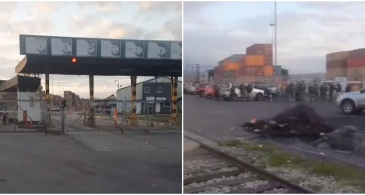 Trabajadores eventuales del Puerto Coronel