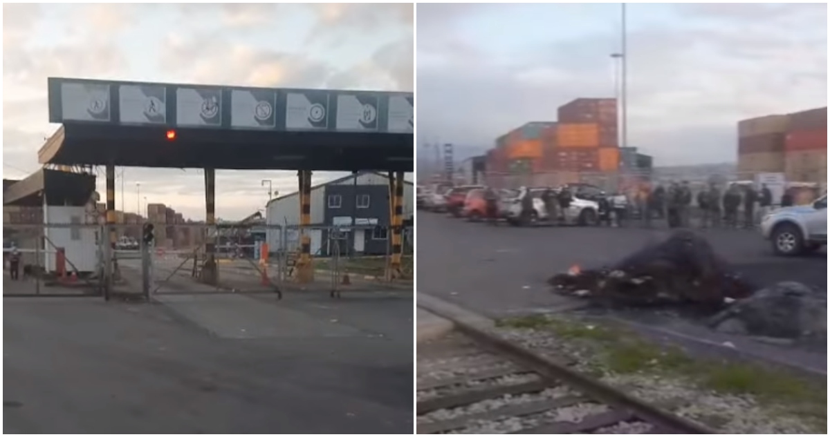 Trabajadores eventuales del Puerto Coronel