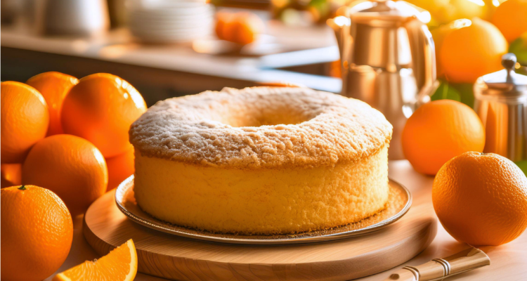 receta de queque de naranja