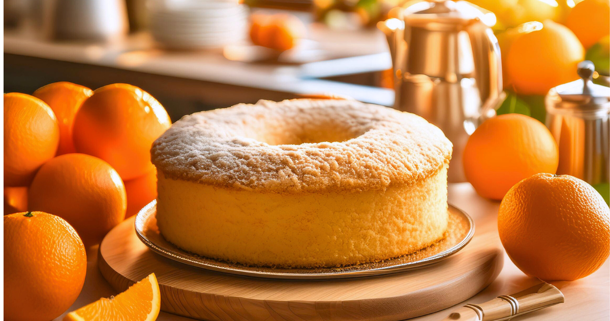 receta de queque de naranja