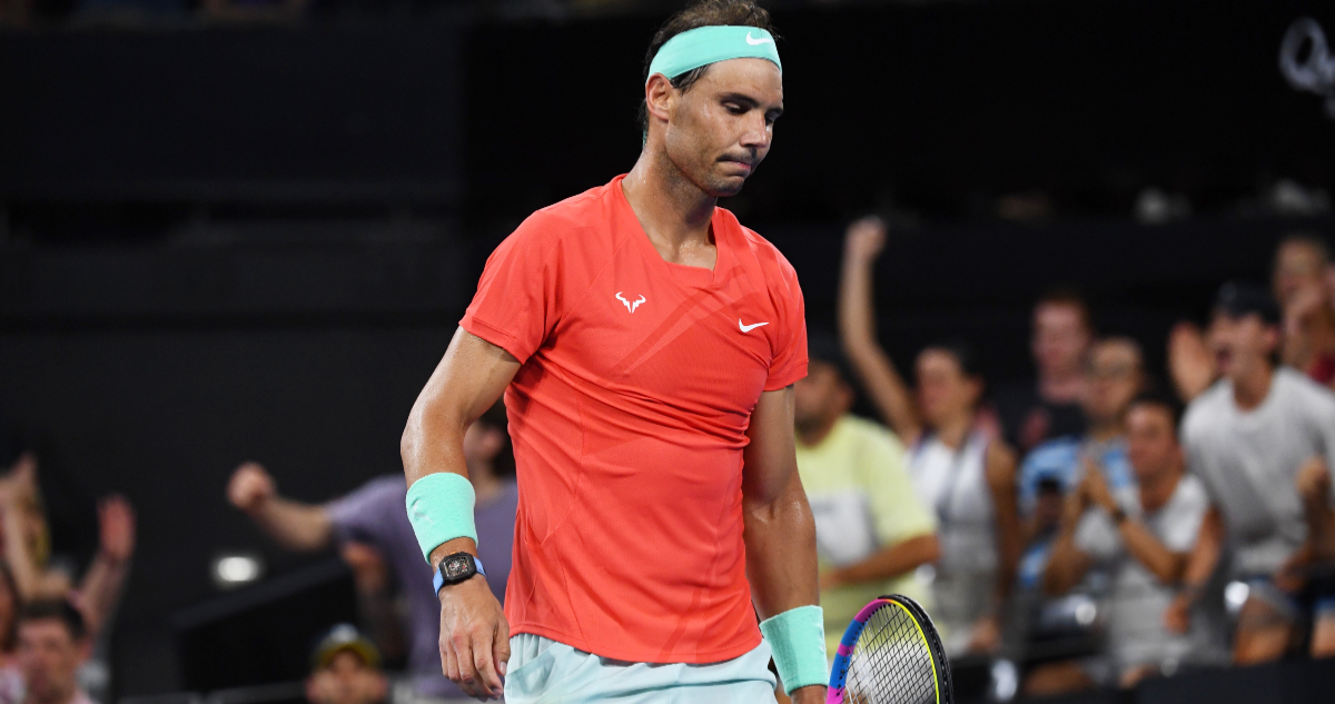 Rafael Nadal archivo Brisbane