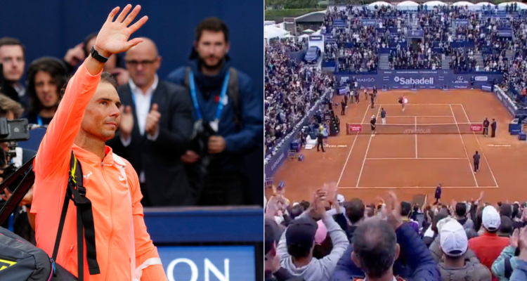 Rafael Nadal es eliminado en el Torneo de Barcelona.