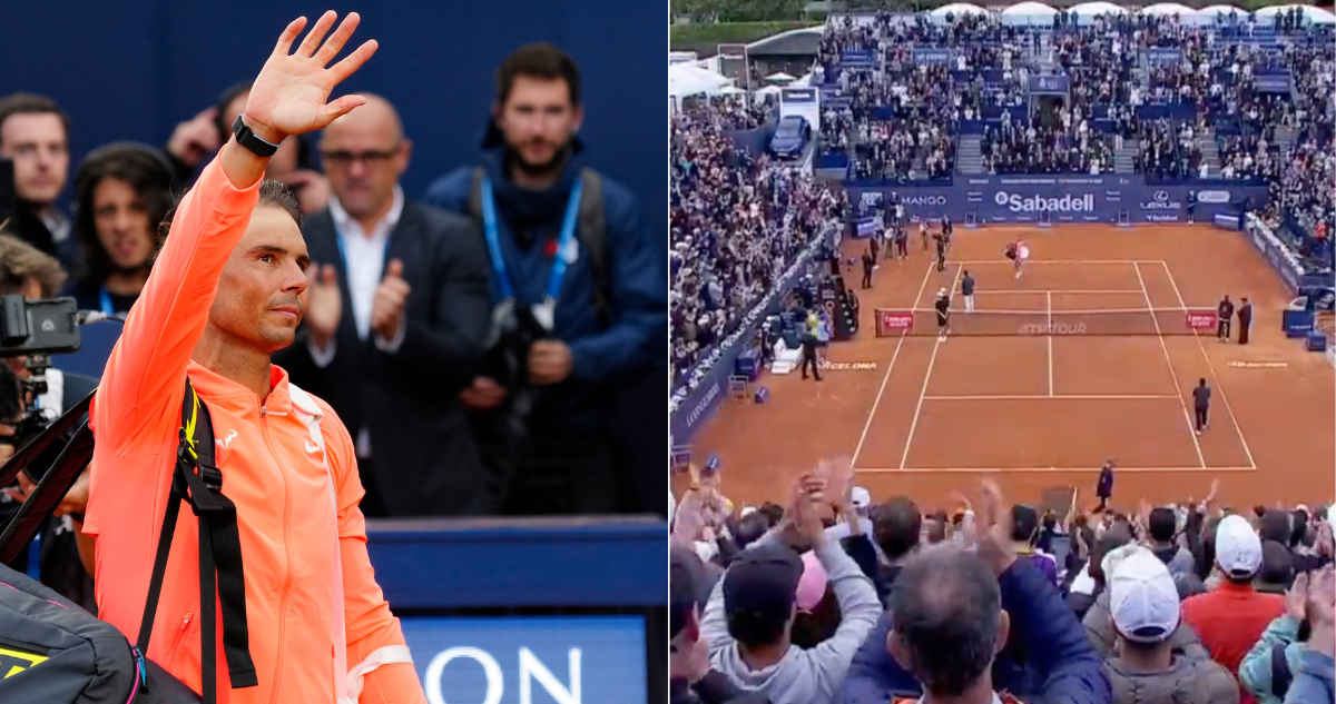 Rafael Nadal es eliminado en el Torneo de Barcelona.