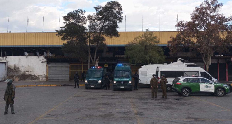 Amplio operativo en Persa Bío Bío por reconstitución de homicidio por sicariato