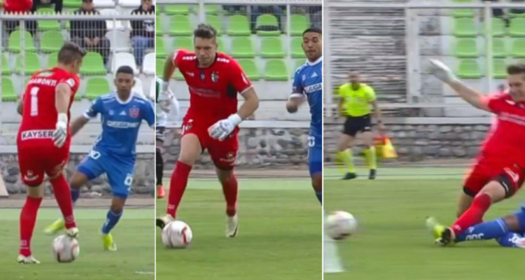 El error de Rigamonti y la viveza de Palacios para el gol de la U.