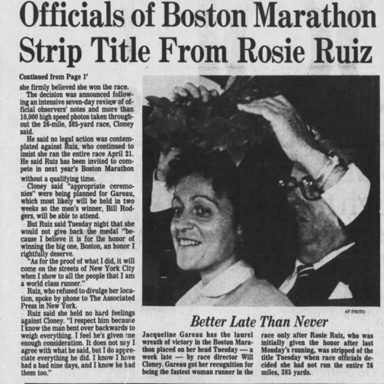 Diario de Boston informando sobre el fraude de Ruiz