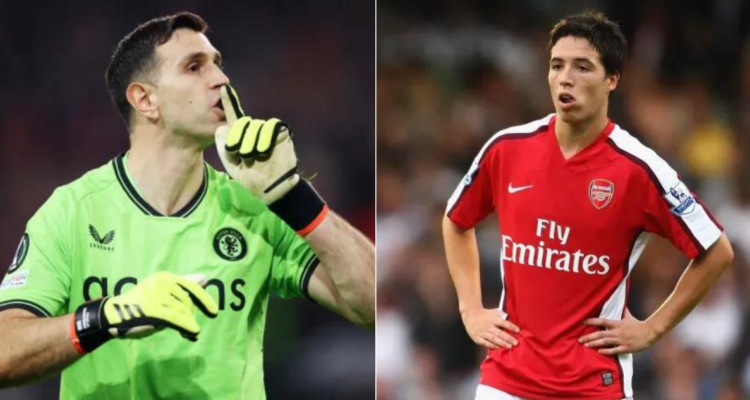 Samir Nasri estalla contra Emiliano Dibu Martínez.