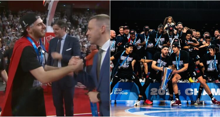 Sebastián Herrera, campeón de la Eurocopa con París Basketball