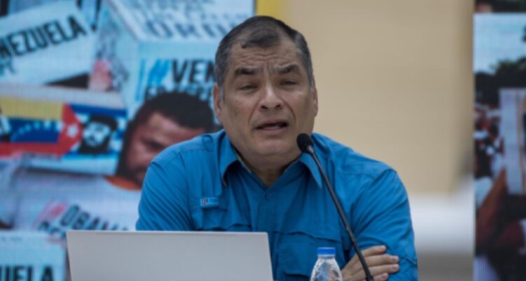 Rafael Correa, expresidente de Ecuador