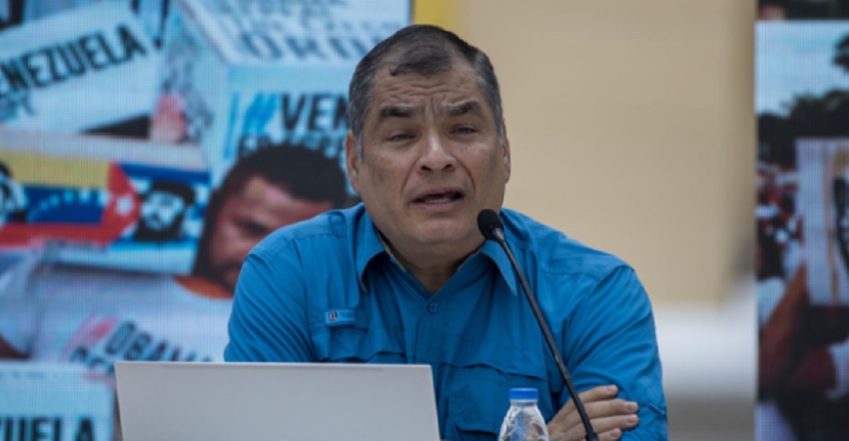 Rafael Correa, expresidente de Ecuador