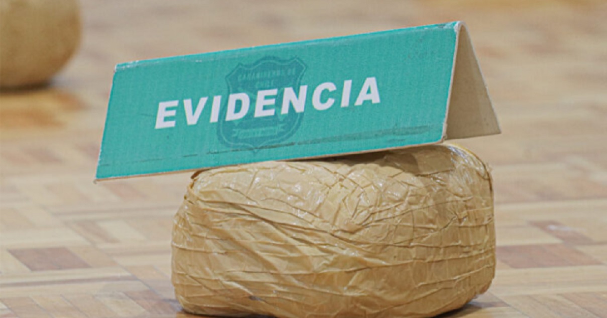 Incautación de drogas