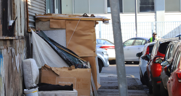 Personas en situación de calle en La Araucanía