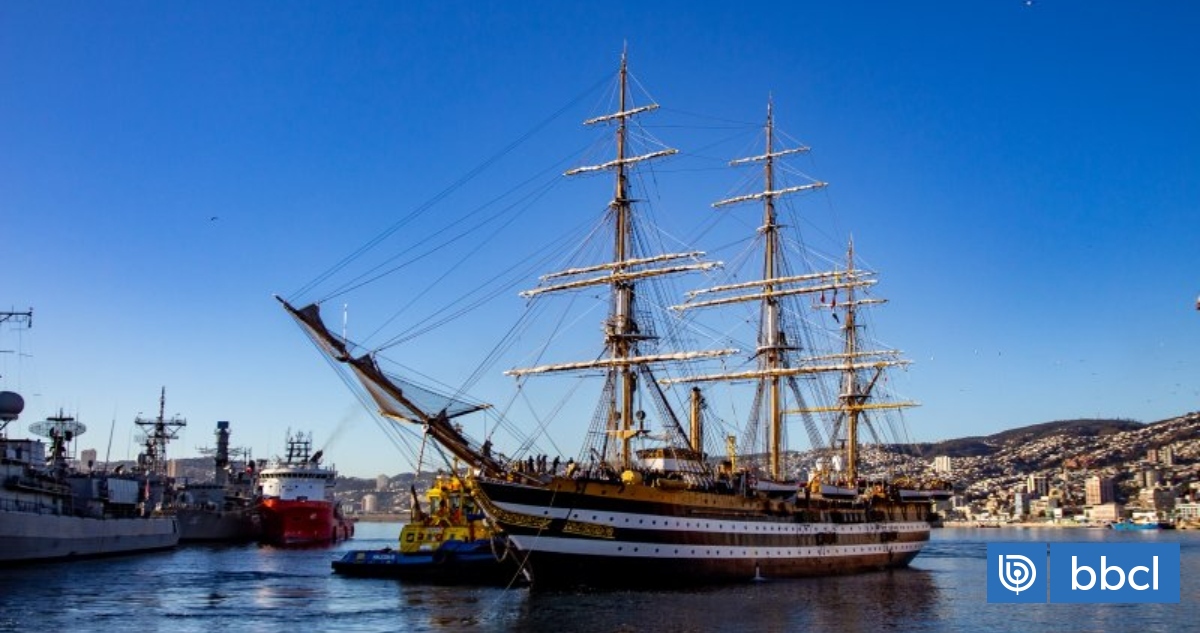 Explore the Historic Visit of the Amerigo Vespucci Training Ship in Valparaíso – All You Need to Know!